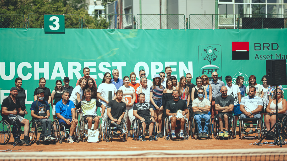 Kaufland susține turneul BRD Wheelchair Tennis Open