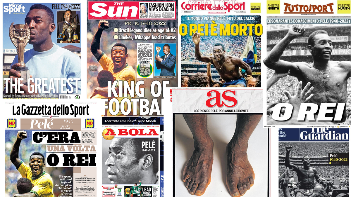 Pelé ist tot - Pressestimmen zum Tod der brasilianischen Fußball ...