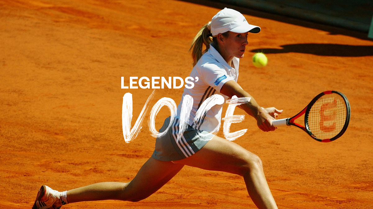 Legends' Voice - Justine Henin