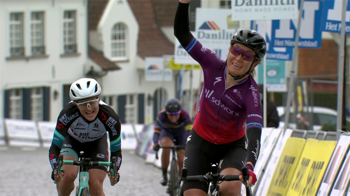 Nokere Koerse 2021 Amy Pieters Wins To Continue Impressive Start To Season For Sd Worx Eurosport