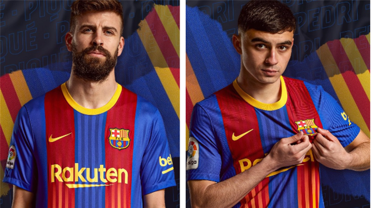 Nueva camiseta del Barcelona para El Clásico