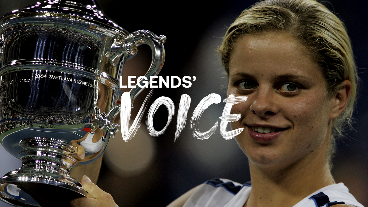 Kim Clijsters - Legends' Voice