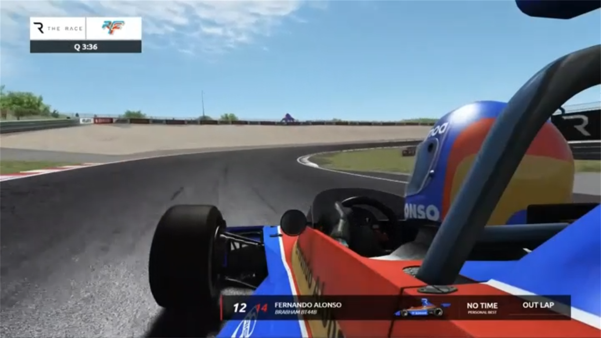 Fernando Alonso. The Race