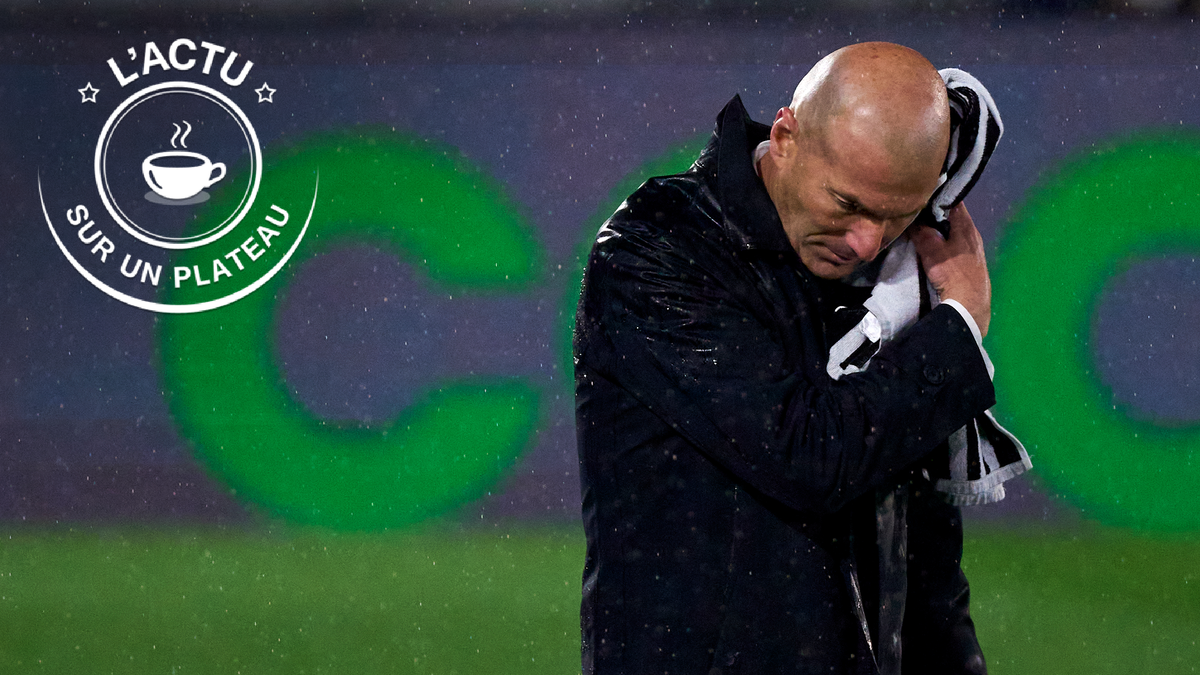 Zidane très déçu lors de Real Madrid - Betis (0-0).