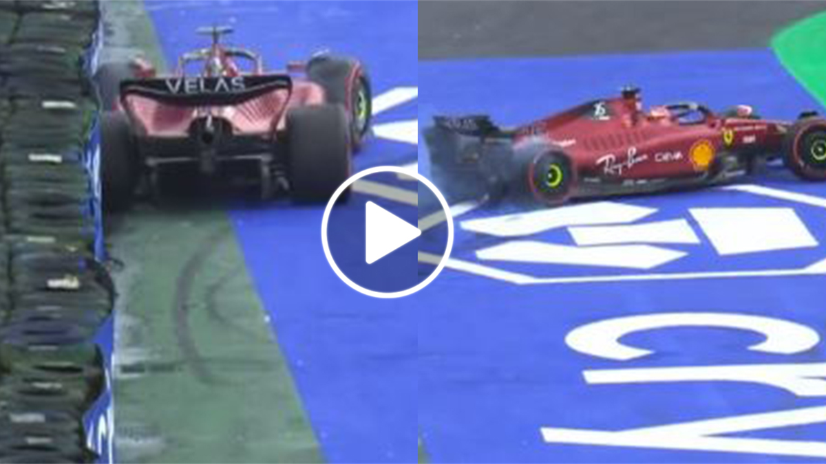 VIDEO Charles Leclerc, l'errore alla variante alta che costa alla ...