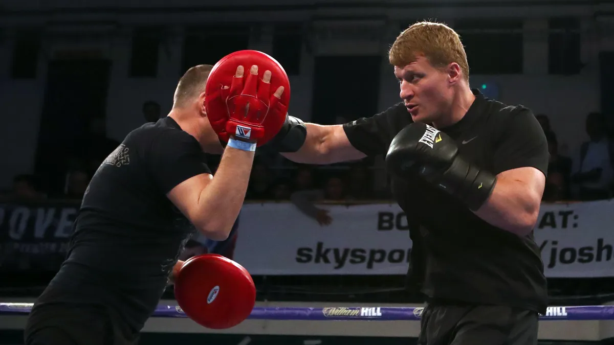 Boxing News Anthony Joshua Wary Of Alexander Povetkin S Threat Eurosport