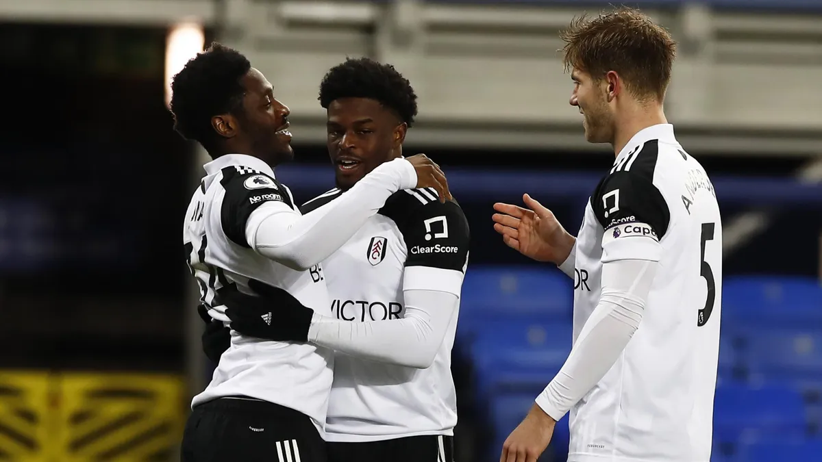 Everton 0 2 Fulham Josh Maja Double Sees Visitors Claim Big Win In Race For Premier League Survival Eurosport