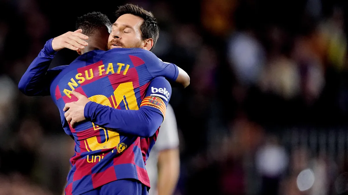 Doppietta Di Ansu Fati E Il Barcellona Batte Il Levante 2 1 E 3 Dal Real Madrid Eurosport