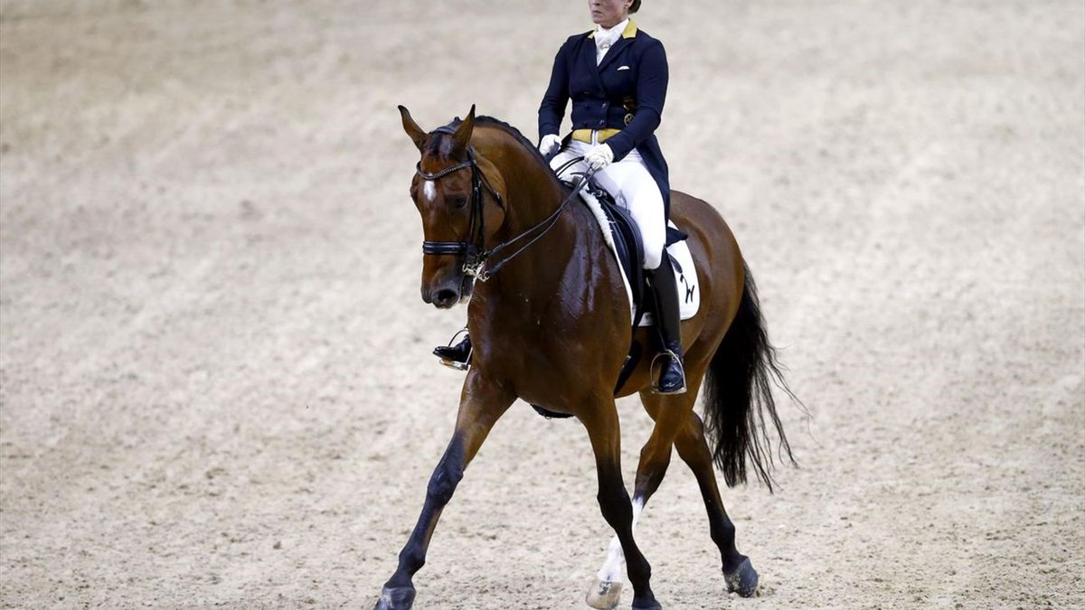 JJ pour la finale de Coupe du monde de dressage à Paris Equitation