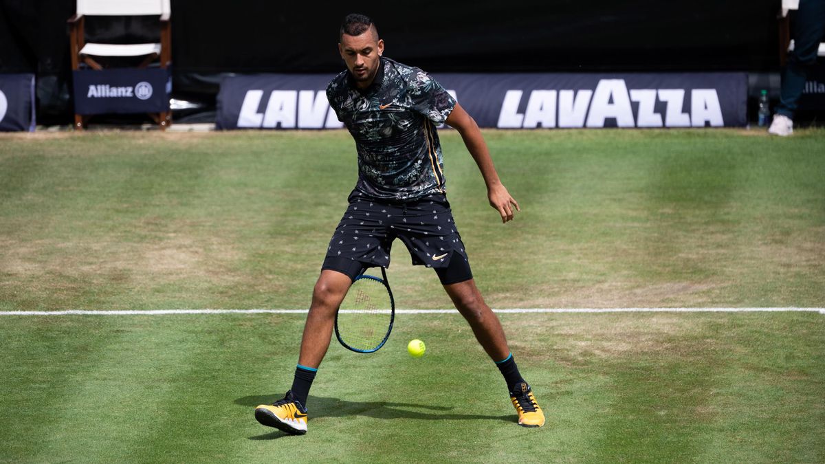 Australier Kyrgios wie Zverev beim Stuttgarter ATP-Turnier ...