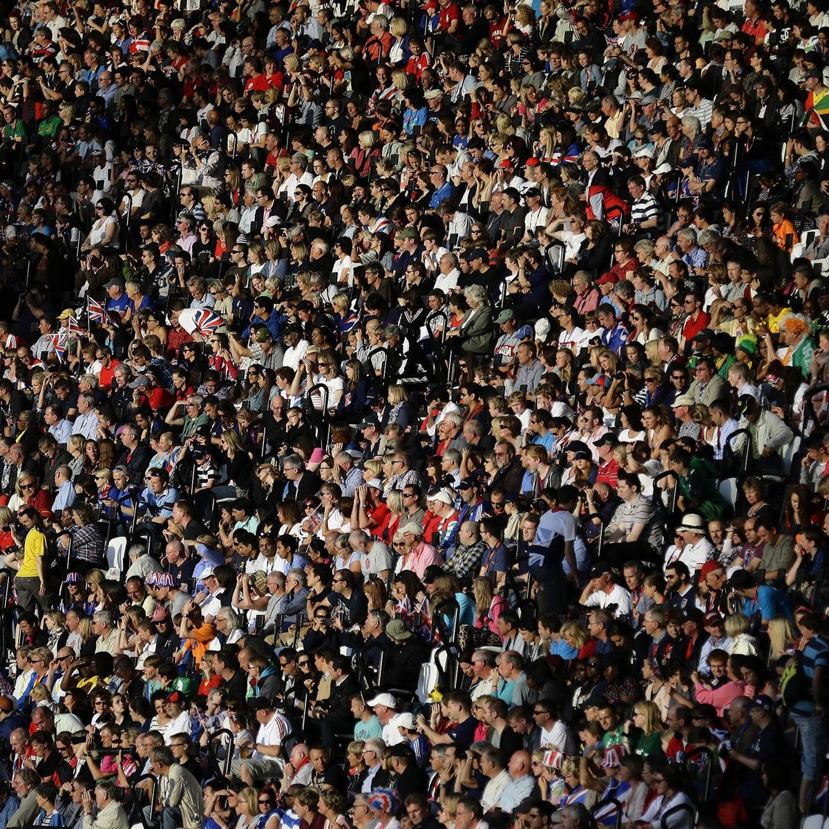Stadium Crowd Texture