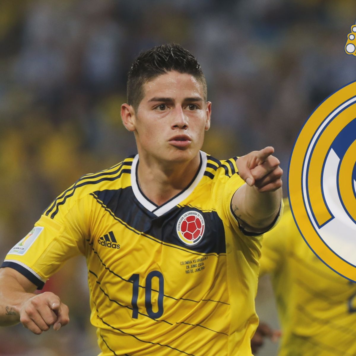 bedelaar wees onder de indruk Deskundige Real Madrid confirm signing of James Rodriguez - Eurosport