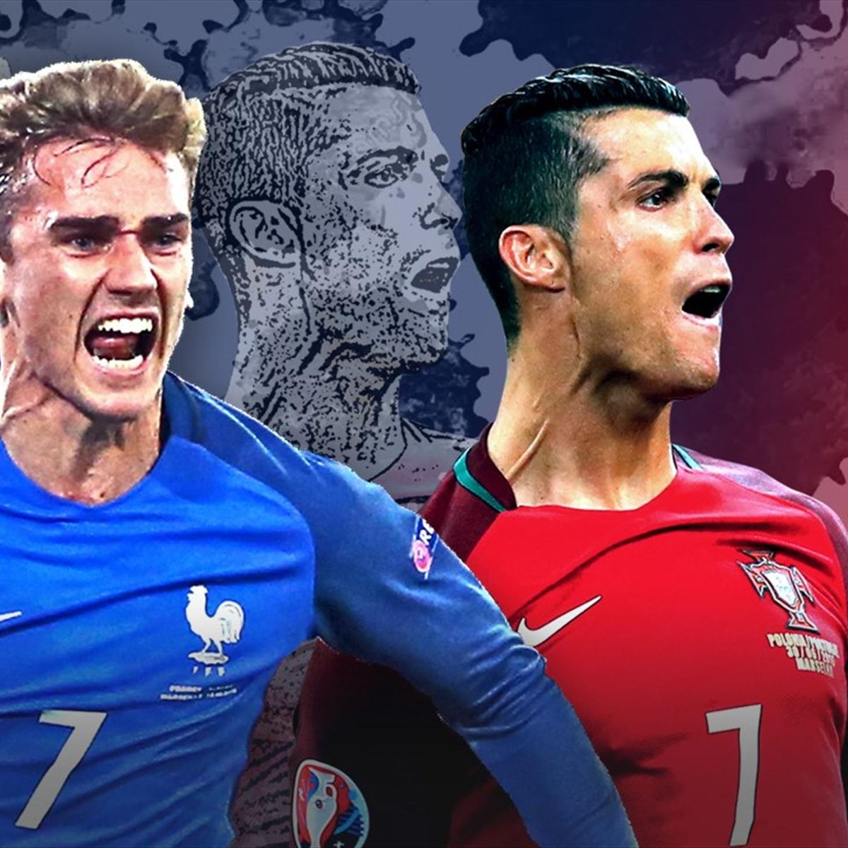 Euro 2016 Le Formazioni Ufficiali Di Portogallo Francia Eurosport