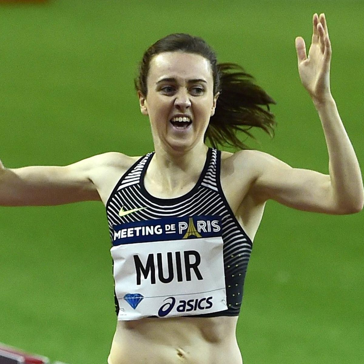 Laura Muir Beats Olympic Champion Breaks 1500m British Record Eurosport