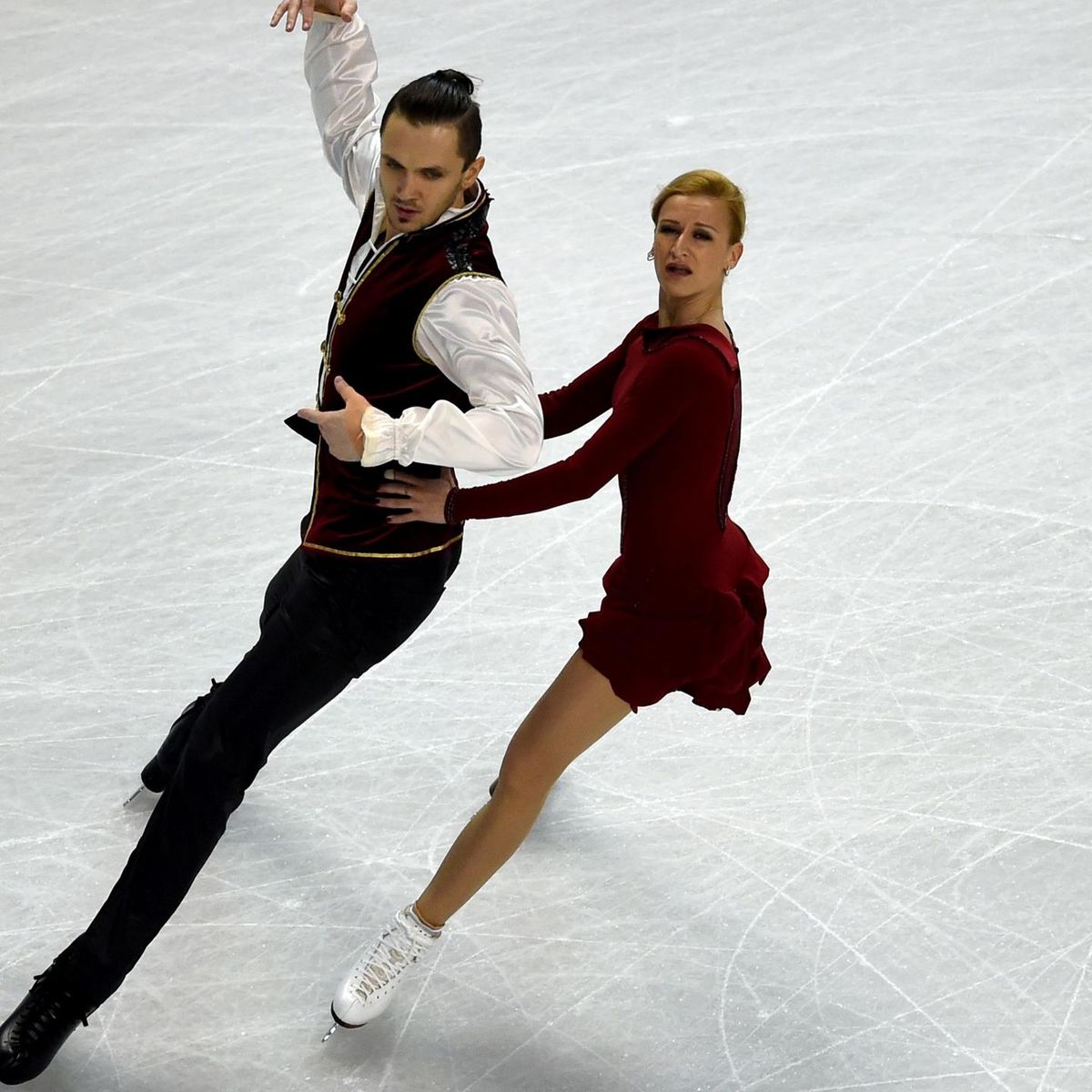 Ek Kunstschaatsen Ostrava Tjechie Paren Vrije Kur Eurosport