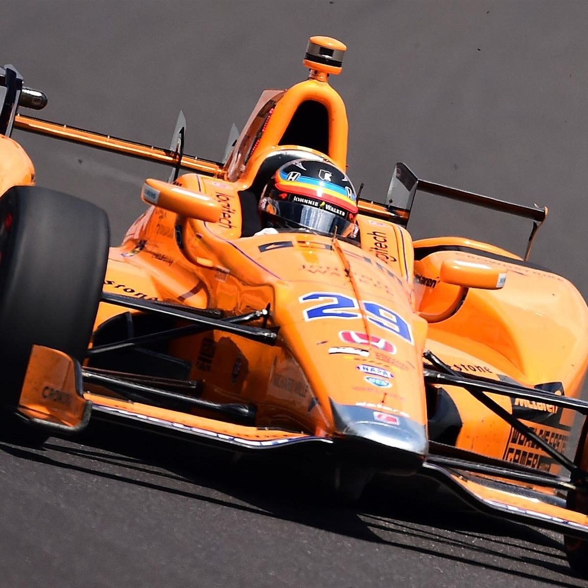 Fernando Alonso Out Of Indy 500 After Engine Failure Eurosport