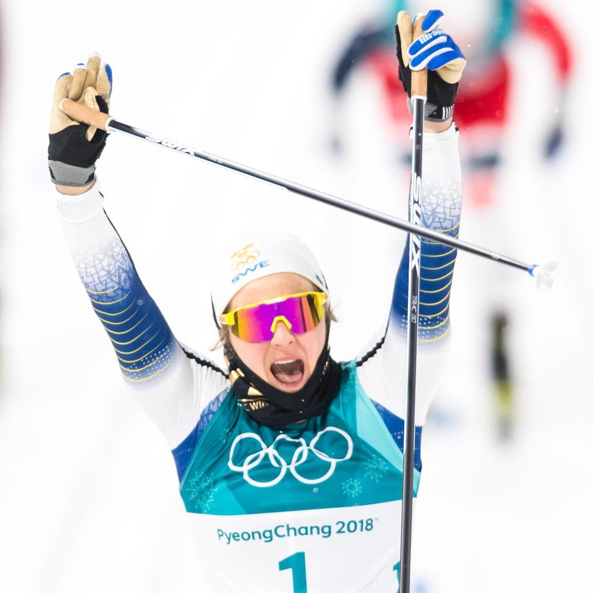 Sweden S Stina And Norway S Klaebo Sprint To Cross Country Gold Eurosport