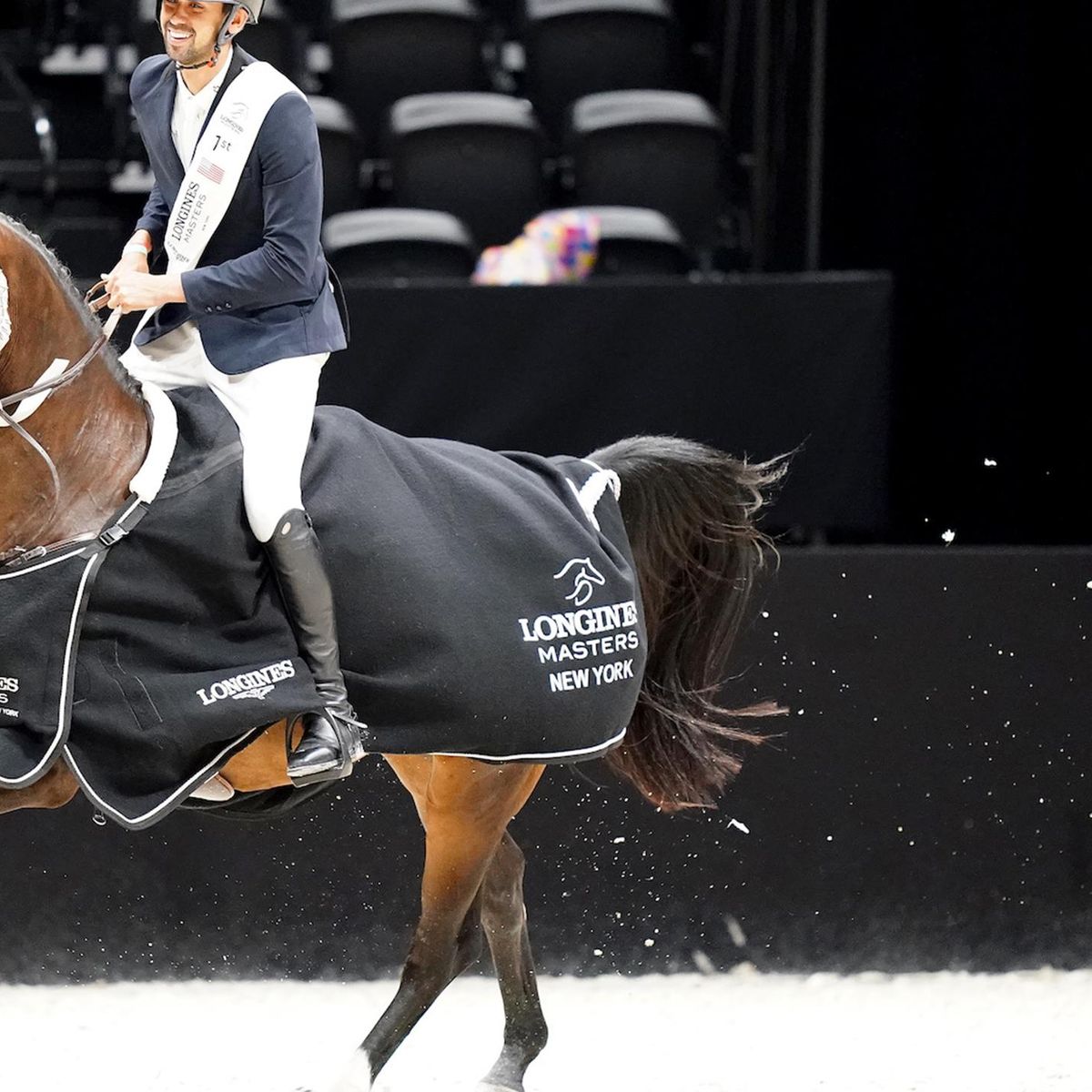 Tapis Longines Master taille cheval