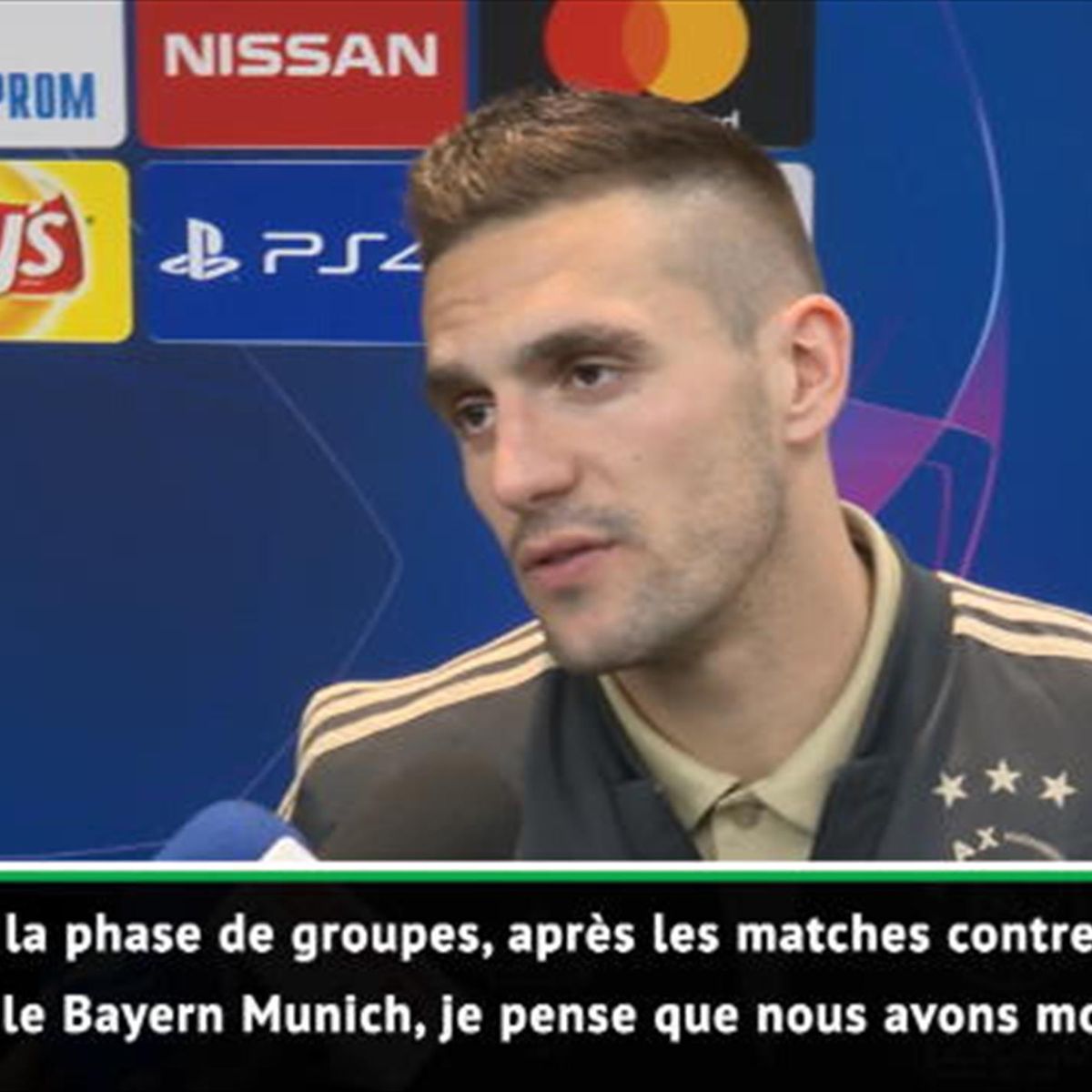 Demies Tadic Nous Pouvons Faire Mal A Beaucoup D Equipes Video Football Eurosport