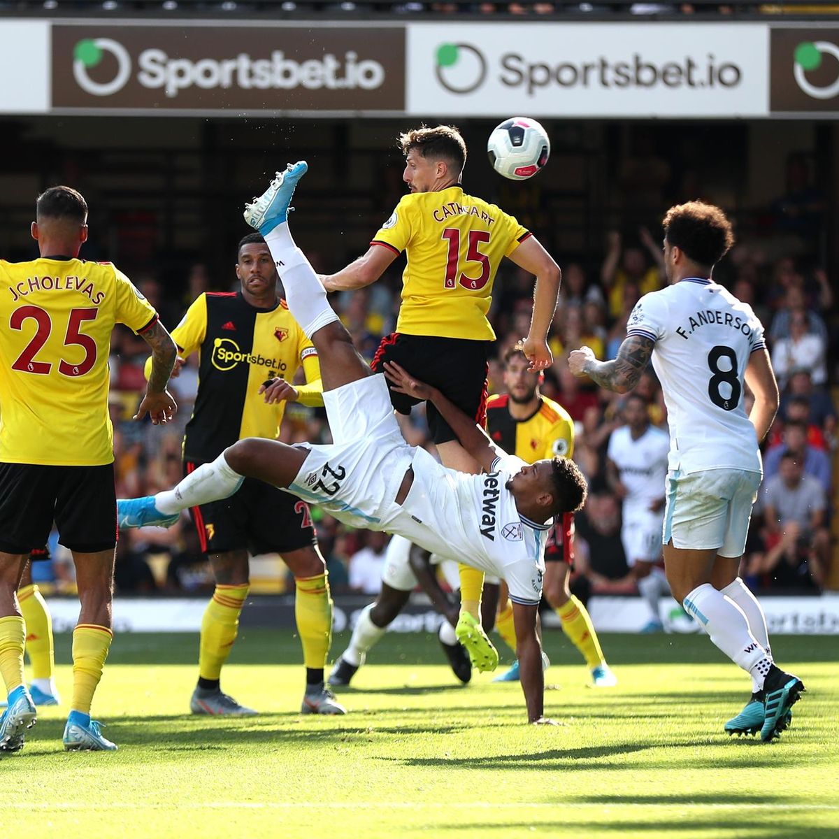 Football News Haller Double Gives West Ham First Win Of Season Over Watford Eurosport