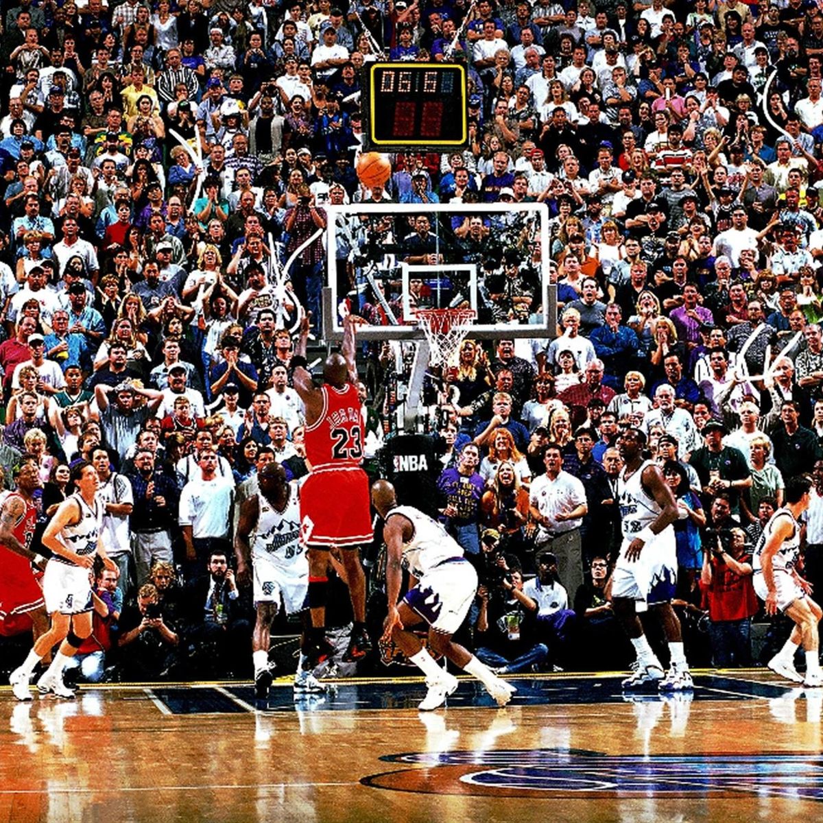 The Last Shot", l'ultimo tiro di Michael Jordan in maglia Chicago Bulls alle Finals 1998 - Eurosport