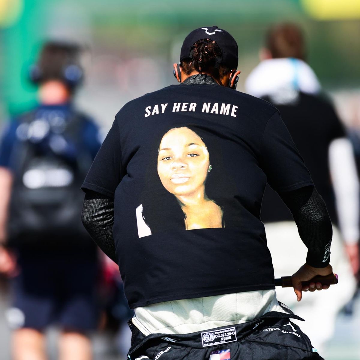 Lewis Hamilton Wears Arrest The Cops T Shirt Ahead Of Tuscan Gp Eurosport