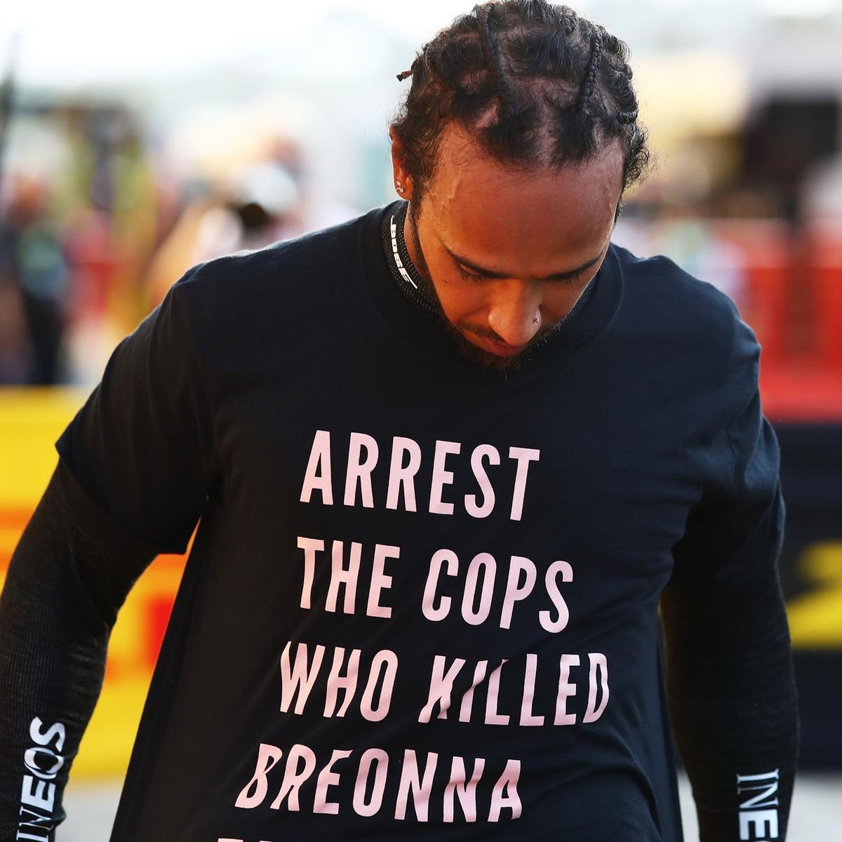 Lewis Hamilton Won T Let Up After Fia Drop Investigation Into Arrest The Cops T Shirt Eurosport