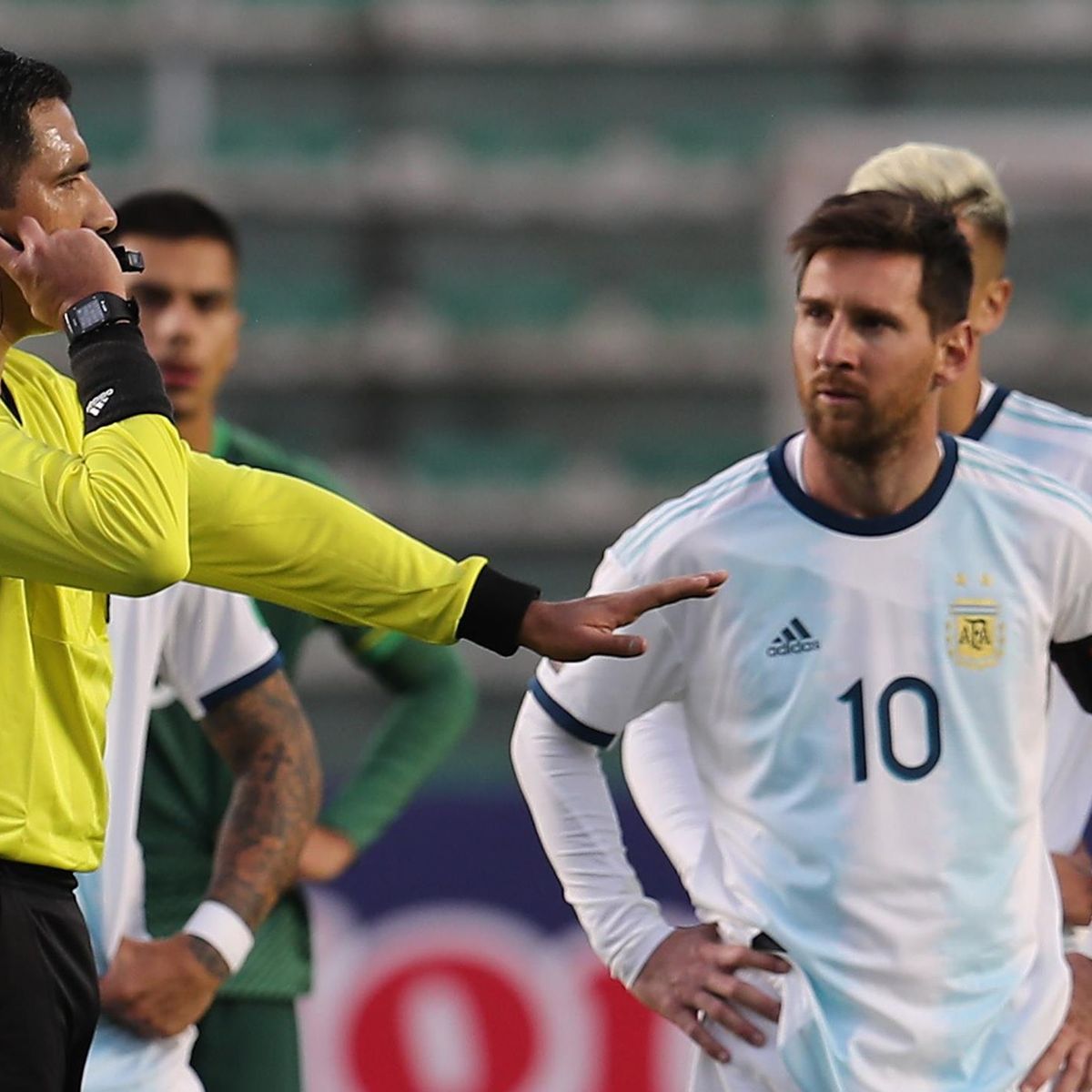 Messi Ausraster Bei Argentinien Spiel Verpiss Dich Glatzkopf Eurosport
