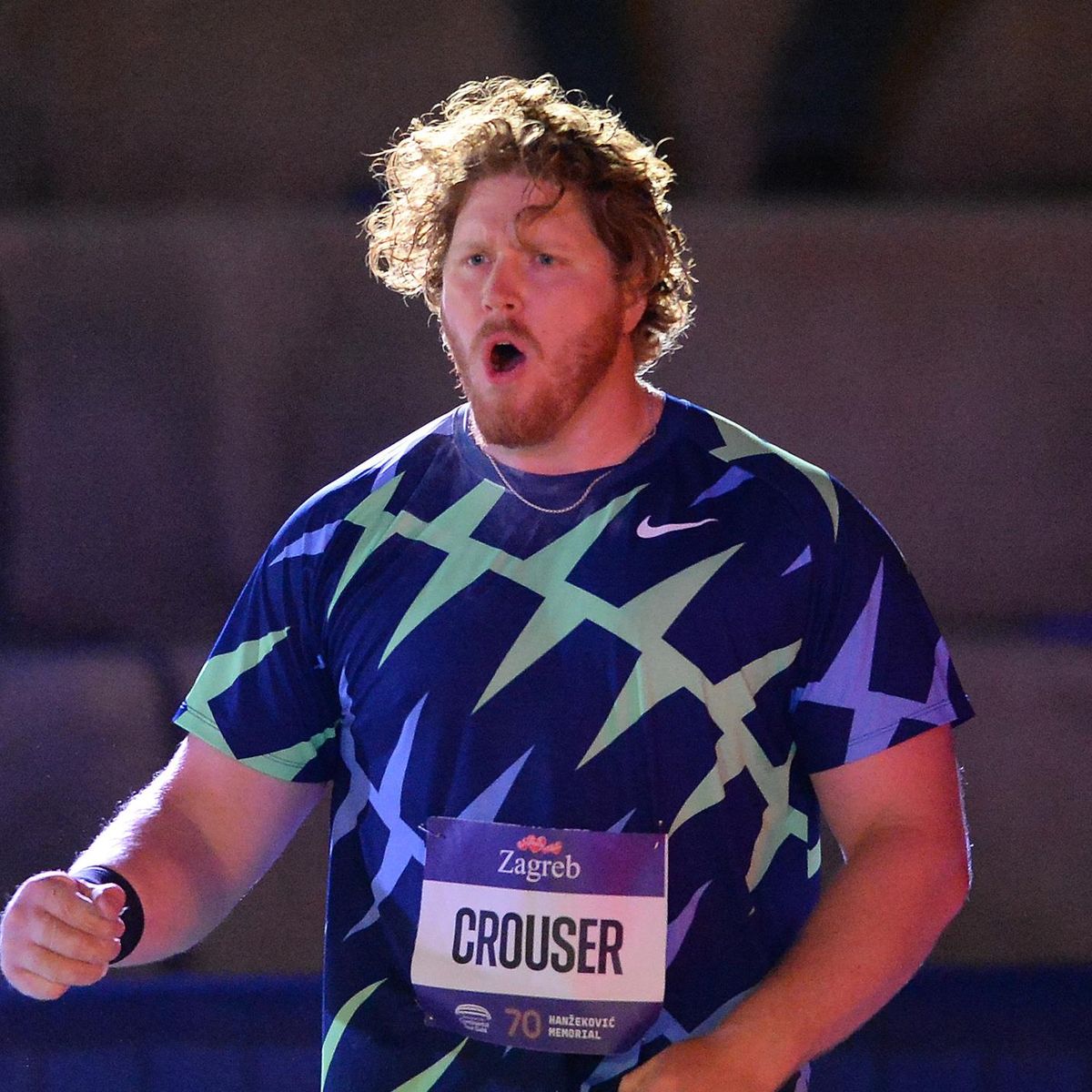 32 ans apres ryan crouser bat le record du monde du lancer du poids eurosport