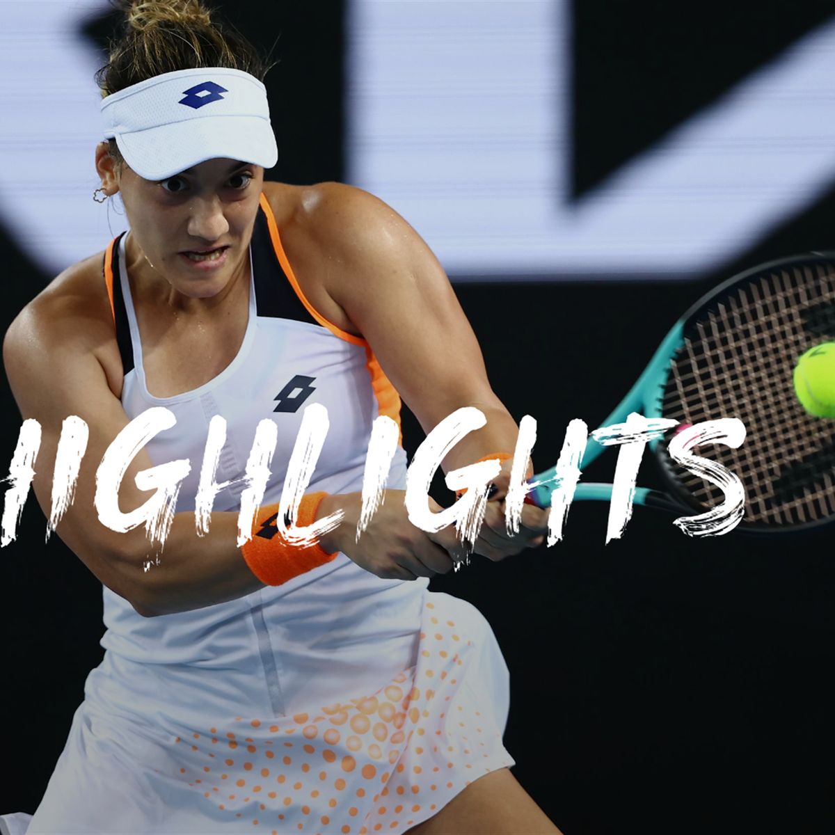 Australian Open 2022 Danka Kovincic - Emma Raducanu Highlights - 2
