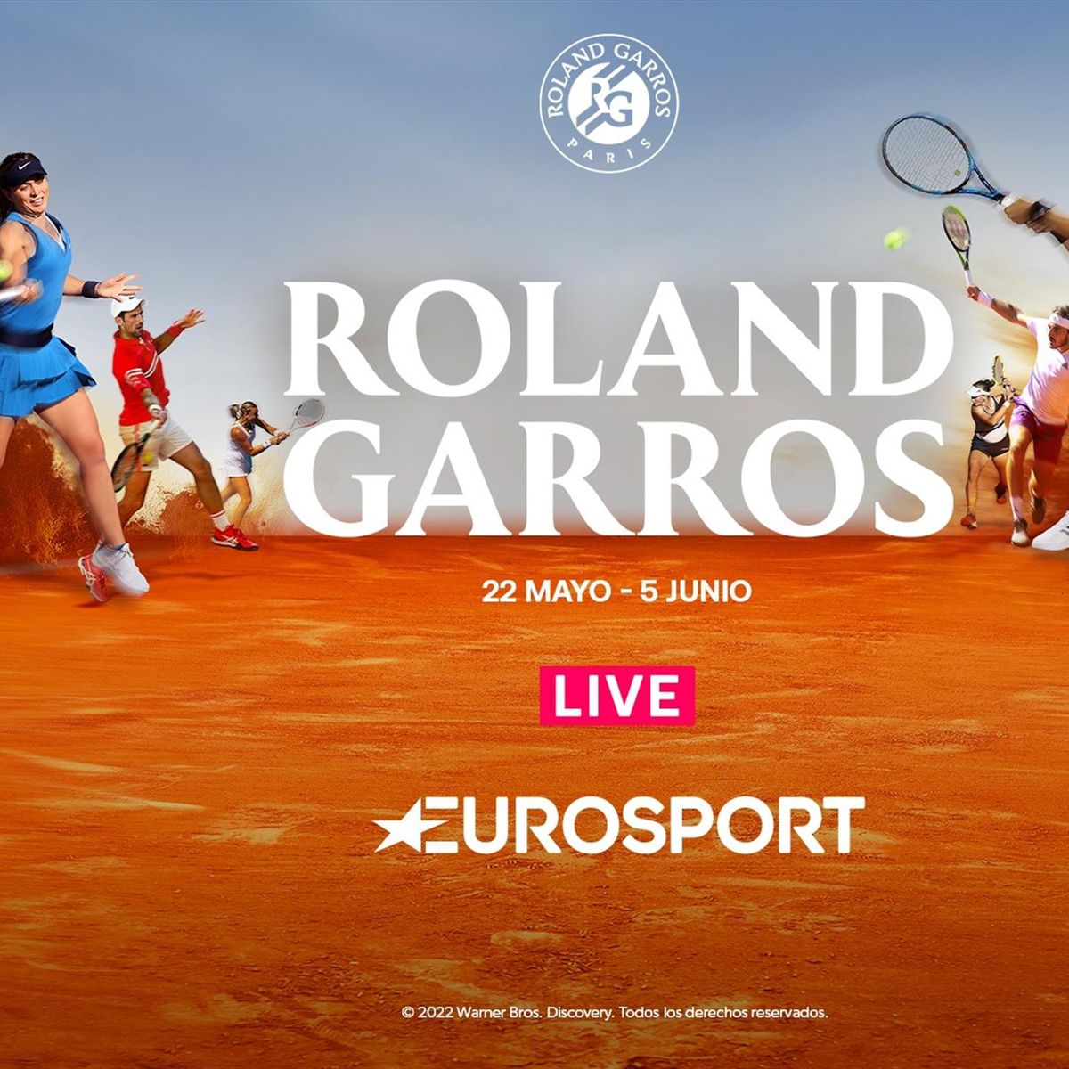 ¿Qué canal se puede ver la final de Roland Garros