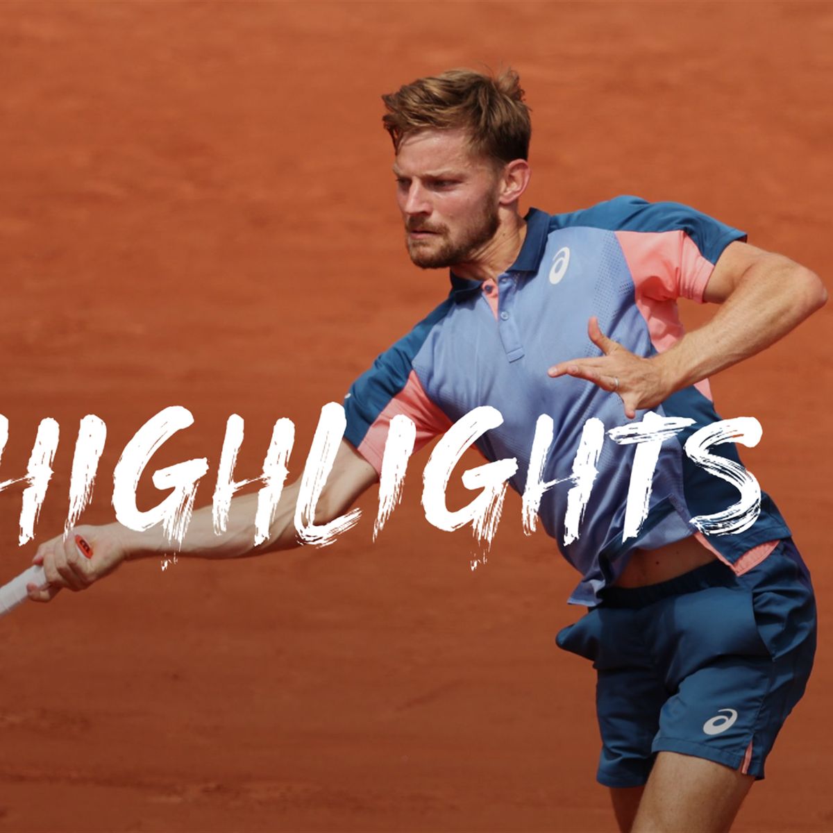 Frances Tiafoe - David Goffin - Roland-Garros Highlights - Tennis video