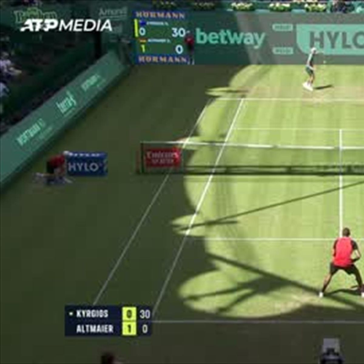 Highlights Nick Kyrgios beats Daniel Altmaier at Halle Open - Tennis video 