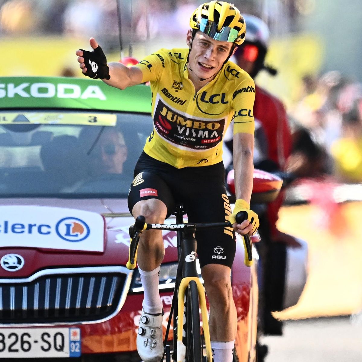 Tour de Francia 2022 | Final 18ª etapa: Vingegaard remata a Pogacar y  sentencia la general en Hautacam - Ciclismo vídeo - Eurosport