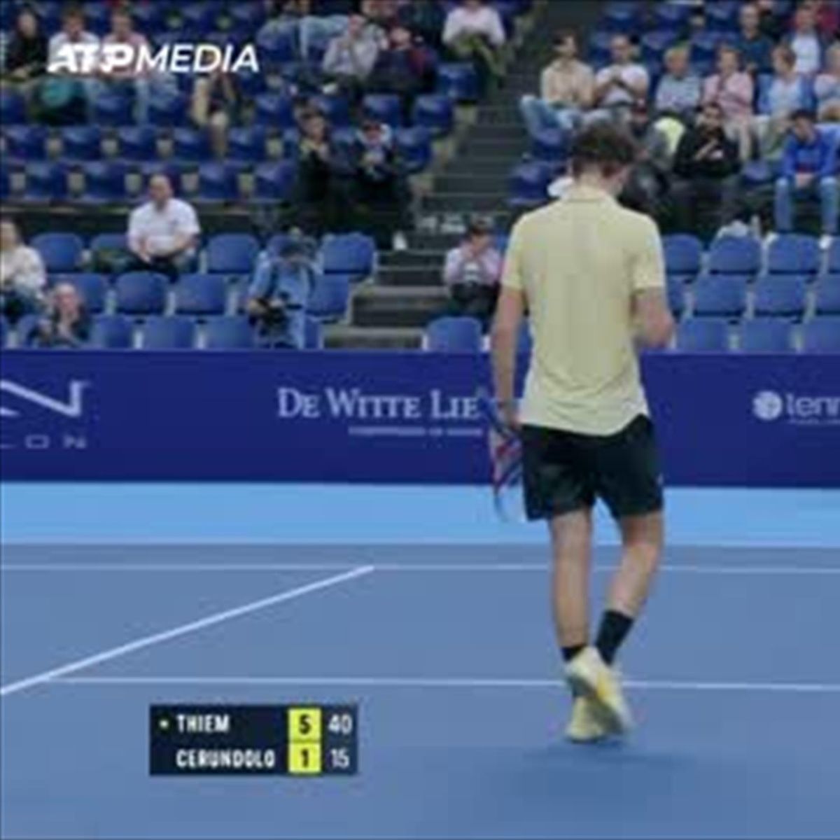 Highlights Dominic Thiem beats Francisco Cerundolo in Antwerp - Tennis video