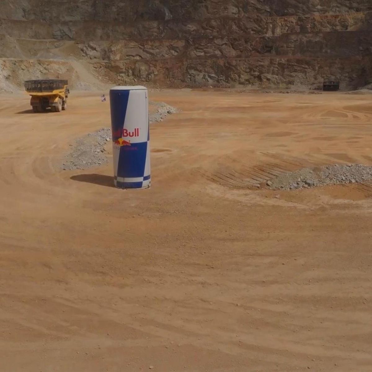 Watch Red Bull's F1 Drivers Wheel Monster Trucks On Dirt