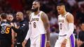 Los Lakers de LeBron rozan la remontada ante los Heat pero siguen en depresión; Doncic vence