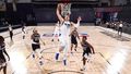 Luka Doncic #77 of the Dallas Mavericks goes up for a dunk against the Sacramento Kings on August 4, 2020 at The Arena at ESPN Wide World of Sports in Orlando, Florida.