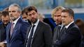 Il board della Juventus: Arrivabene, Agnelli, Nedved e Cherubini