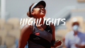 Roland-Garros - Women - Day 1 : Osaka - Tig