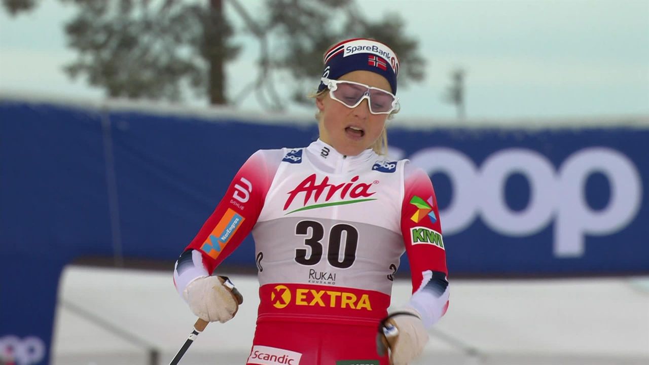 Cross-Country Skiing video - Fabulous - Therese Johaug takes fine World Cup win in Ruka - Cross-Country Skiing video