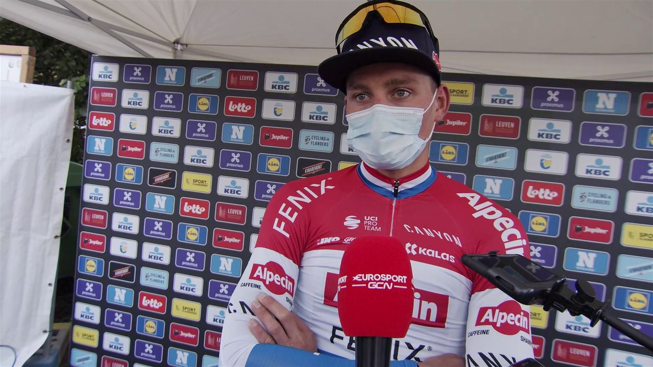 Brabantse Pijl Mathieu Van Der Poel My Team Did A Perfect Job And I Messed Up Cycling Video Eurosport