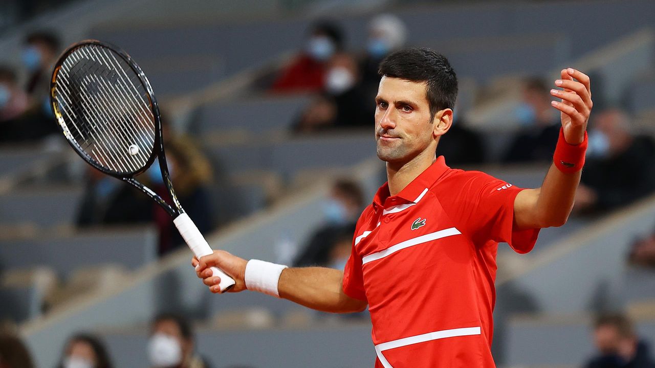 French Open 2020 Novak Djokovic Stalls In Goat Race But Don T Count Him Out Eurosport
