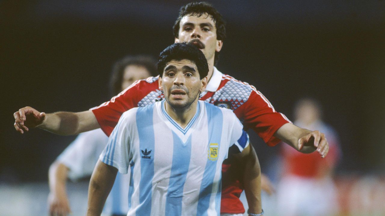 1990 dunya kupasi nda maradona aglayan