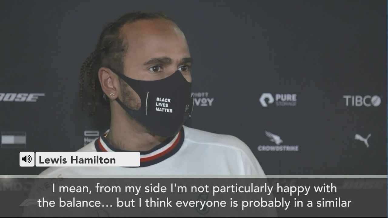 Lewis Hamilton Not Happy With Mercedes Balance Despite Fastest Time In Bahrain Practice Formula 1 Video Eurosport