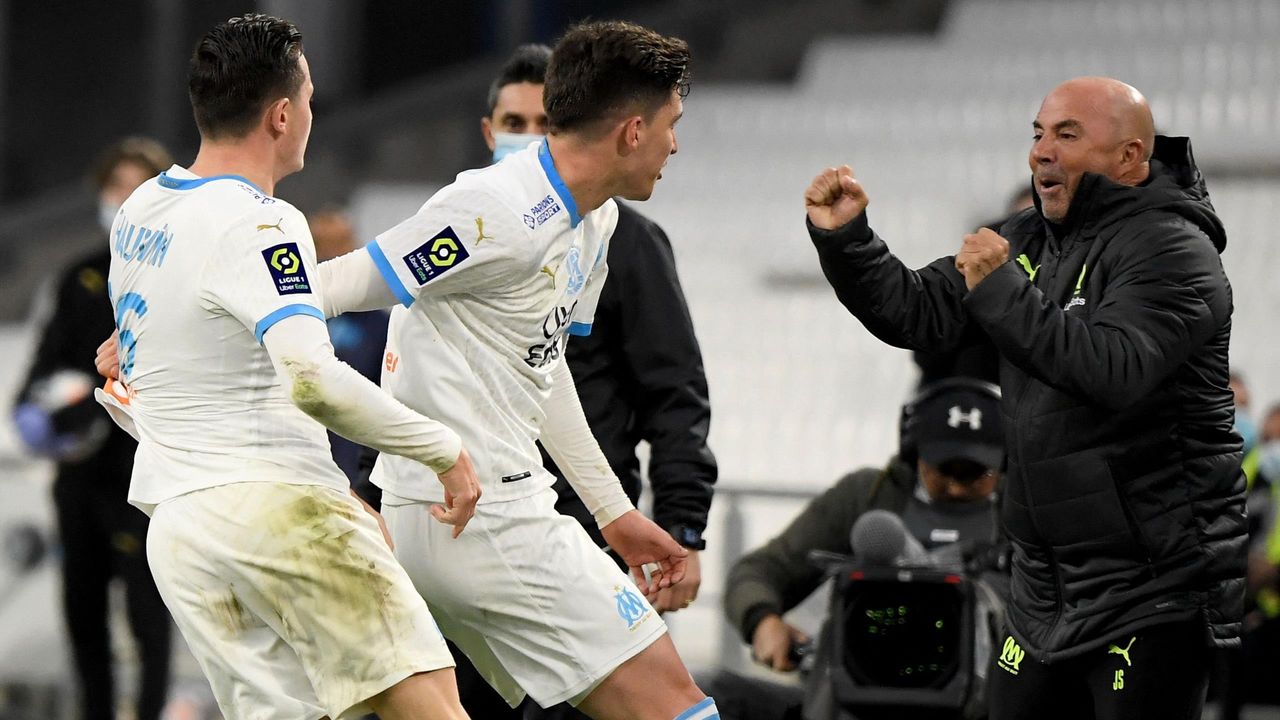 L Om Punit Brest 3 1 A L Issue D Une Fin De Match Folle Eurosport