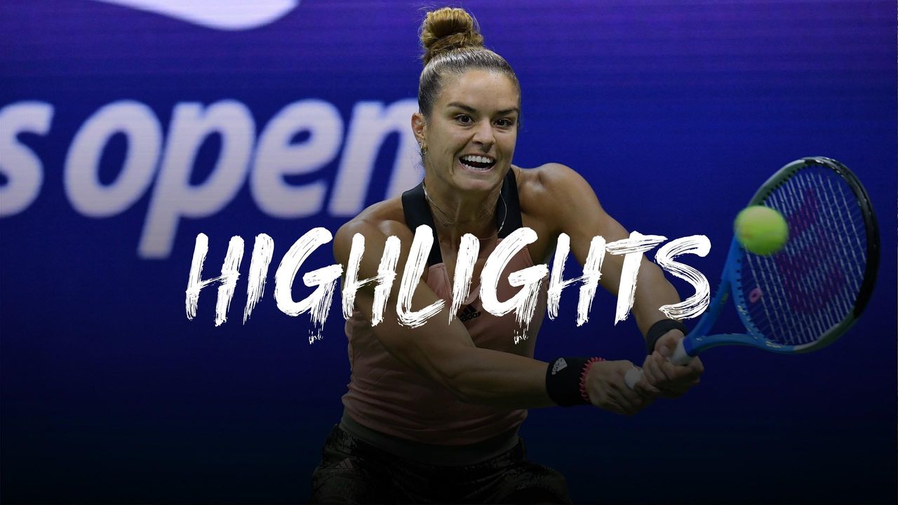 Us Open 2021 Maria Sakkari Bianca Andreescu Achtelfinale Damen Einzel Highlights Tennis Video Eurosport