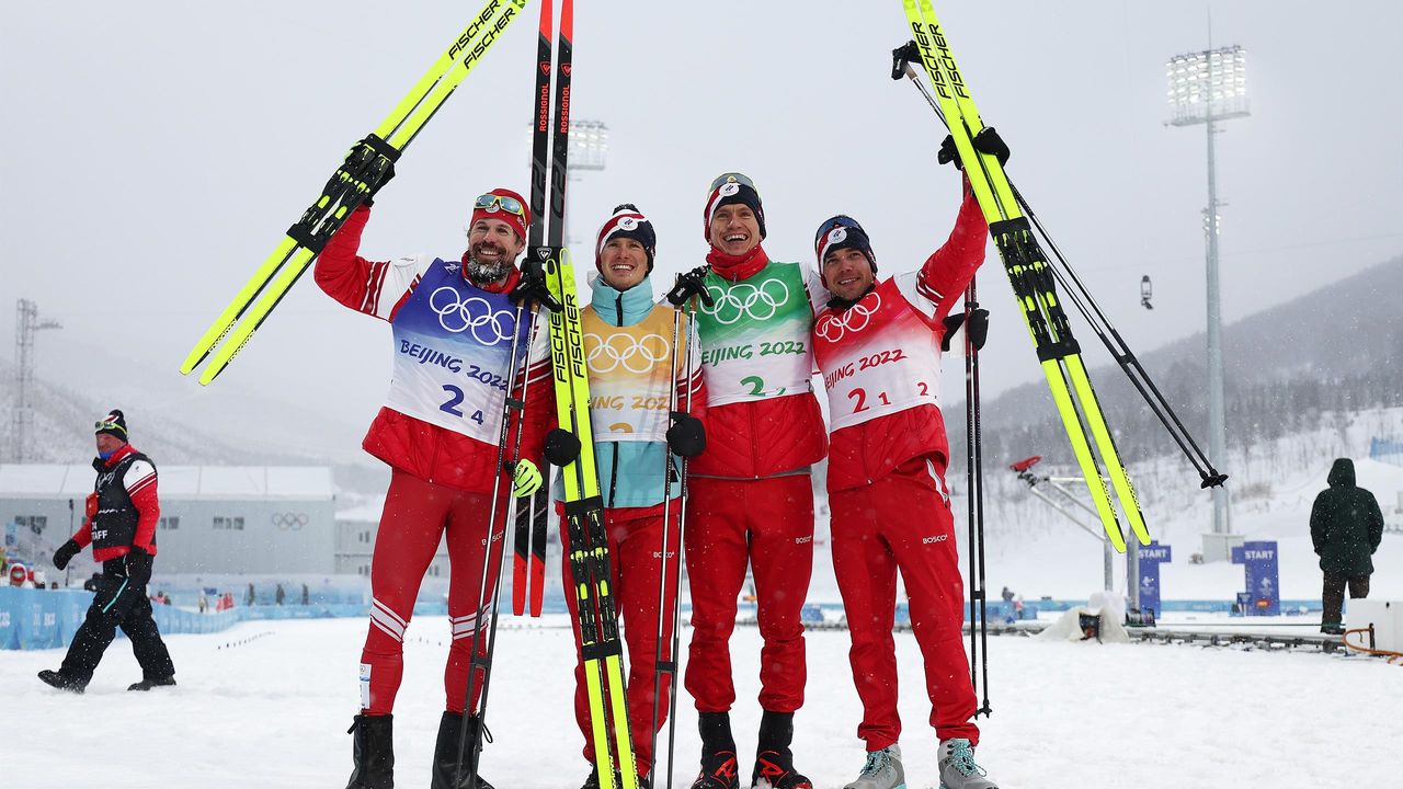 Русские лыжники выиграли обе эстафеты на Олимпиаде впервые за 50 лет. Игры  в Пекине подарили двойное золото - Eurosport