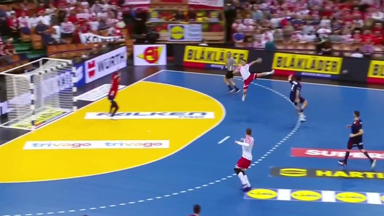 Handball-WM 2023 Arkadiusz Moryto erzielt traumhaften Anschlusstreffer - Polen feiert Zaubertor - Handball Video