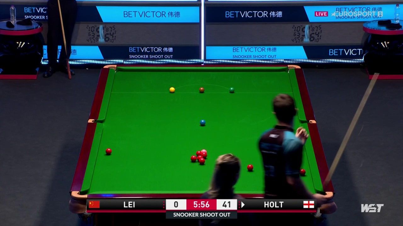 Fabulous performance - Michael Holt knocks in first century of 2023 Snooker Shoot Out - Snooker video